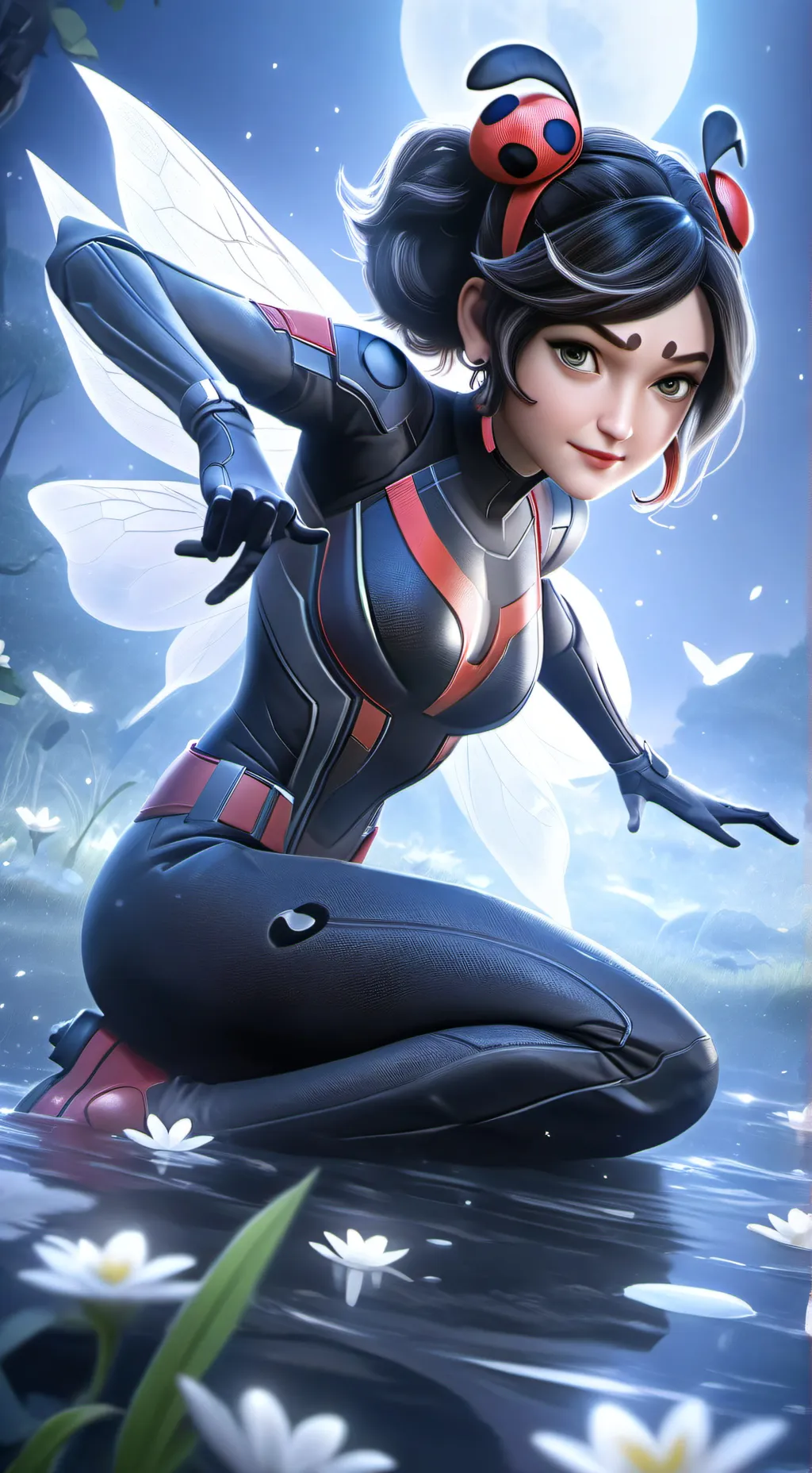 ai character: Superqahramonlar background