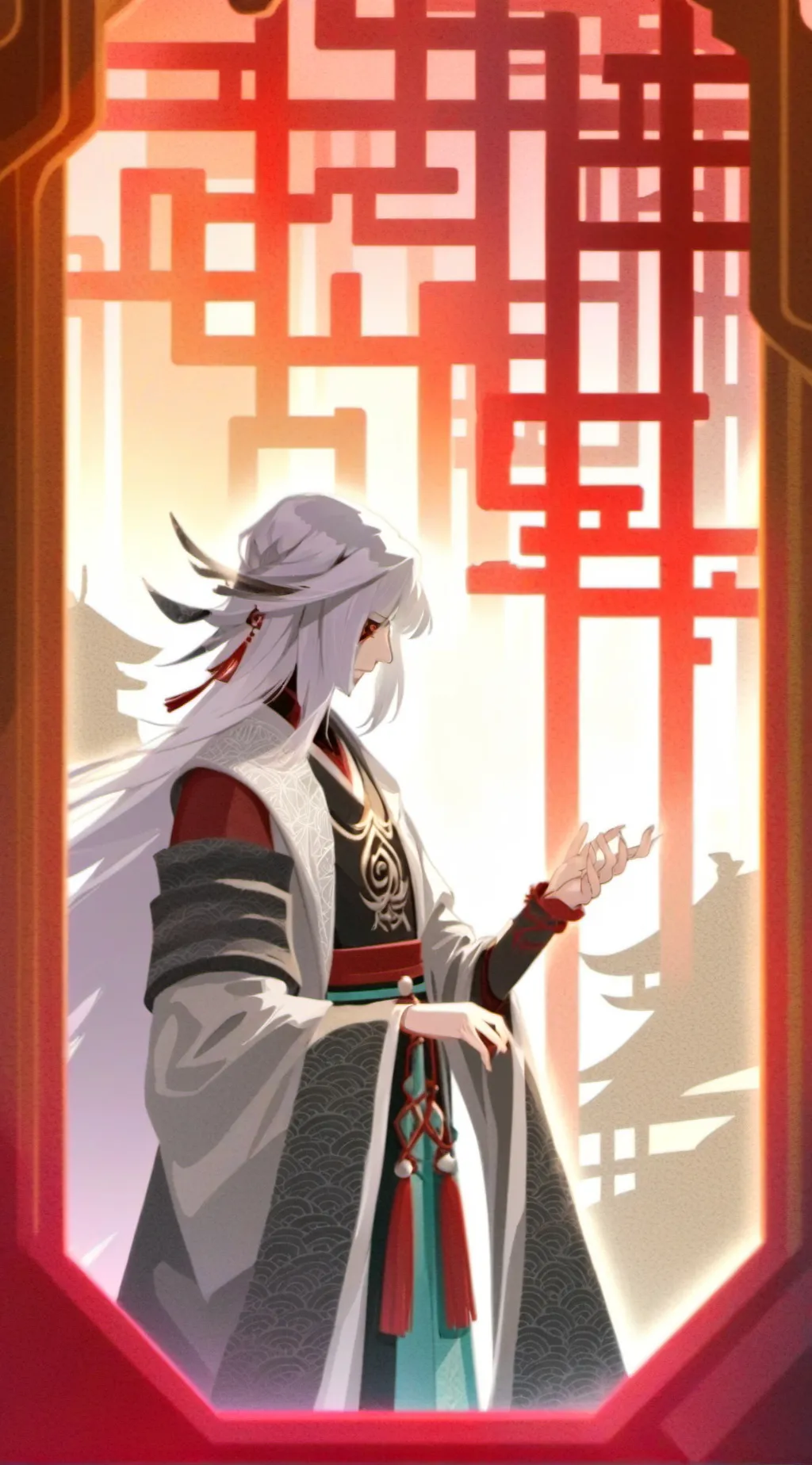 ai character: Kaze background