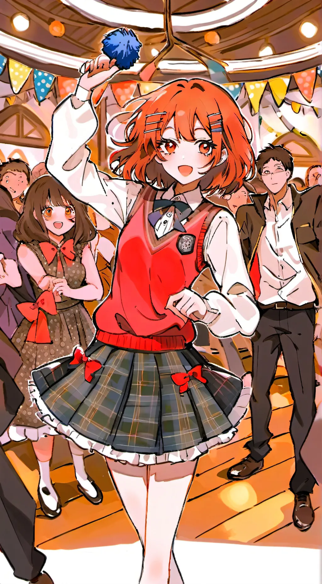 ai character: Luna background