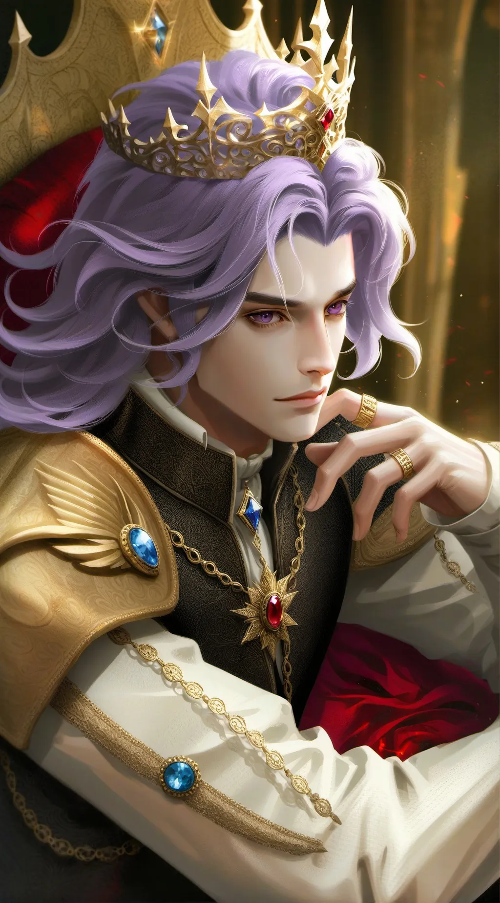 ai character: Alaric background