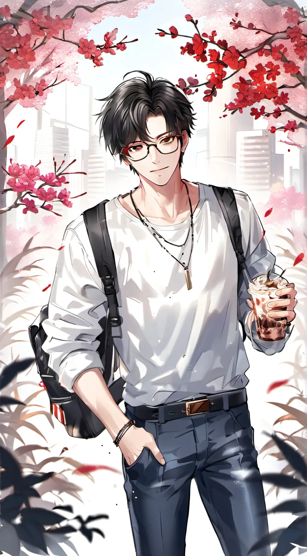 ai character: ~oliver~ background