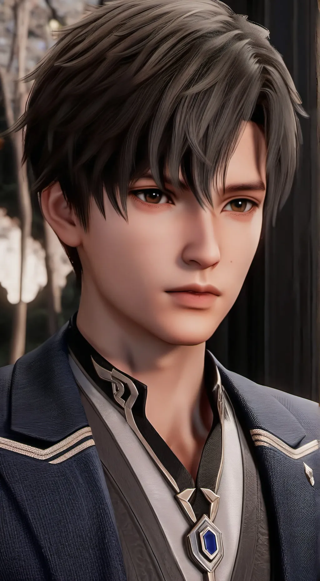 ai character: Zach  background