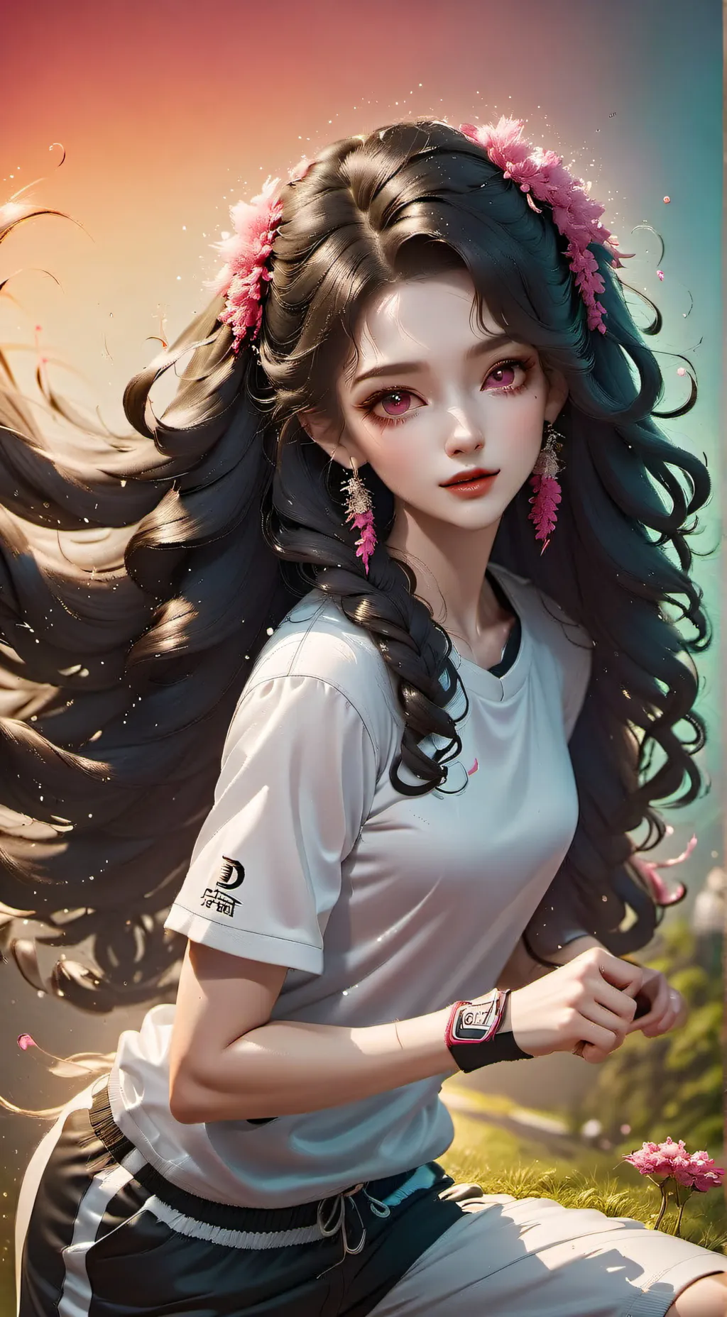 ai character: MHA bday :33 background