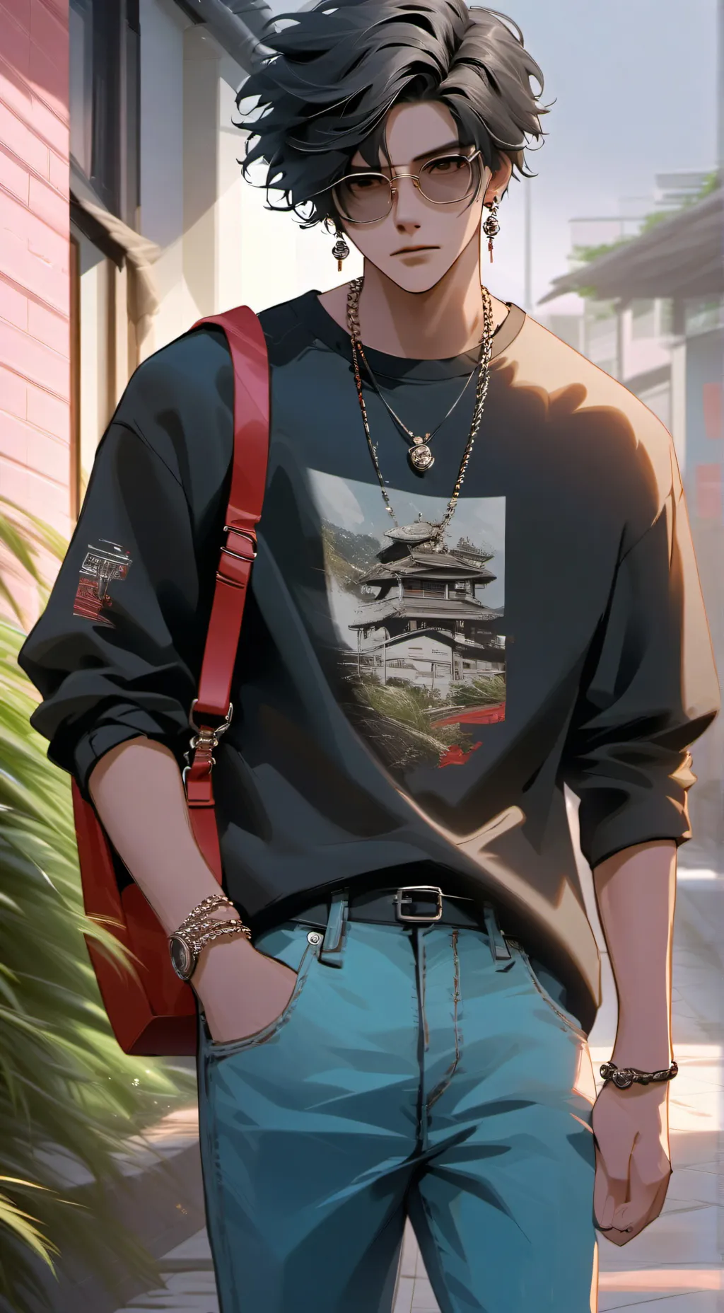 ai character: Enzo background