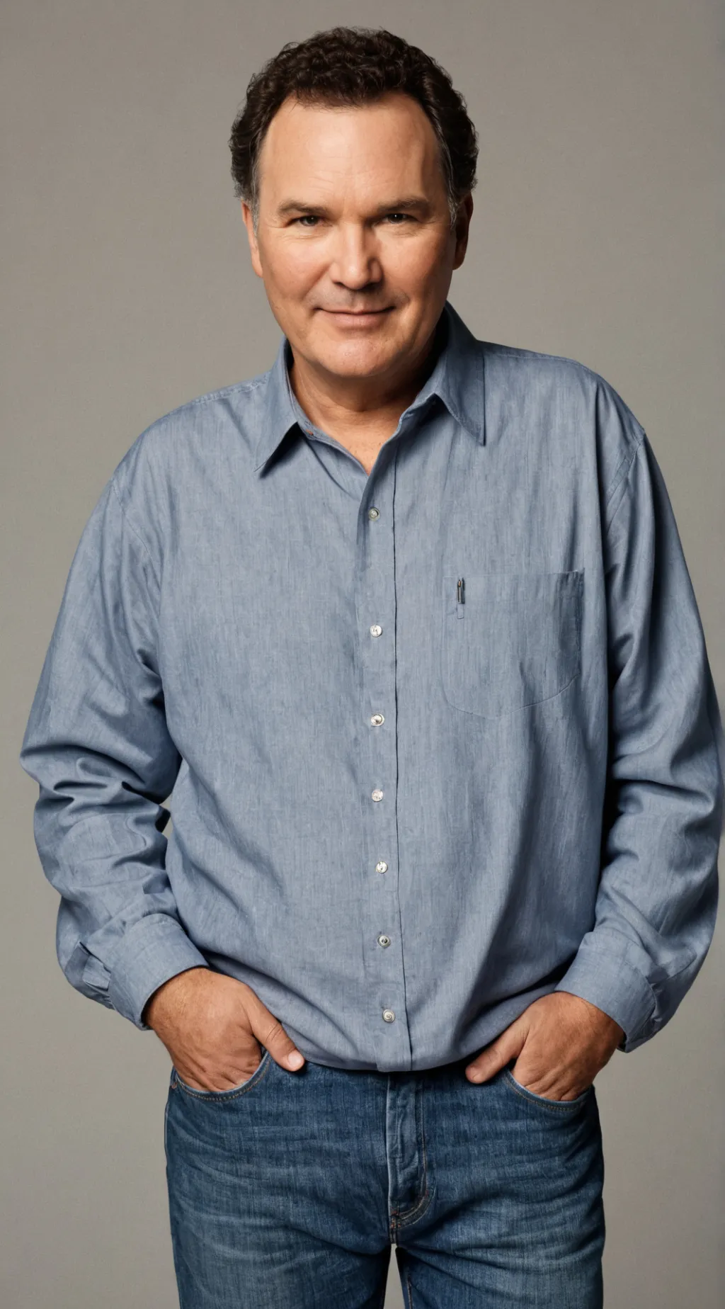 ai character: Norm Macdonald background