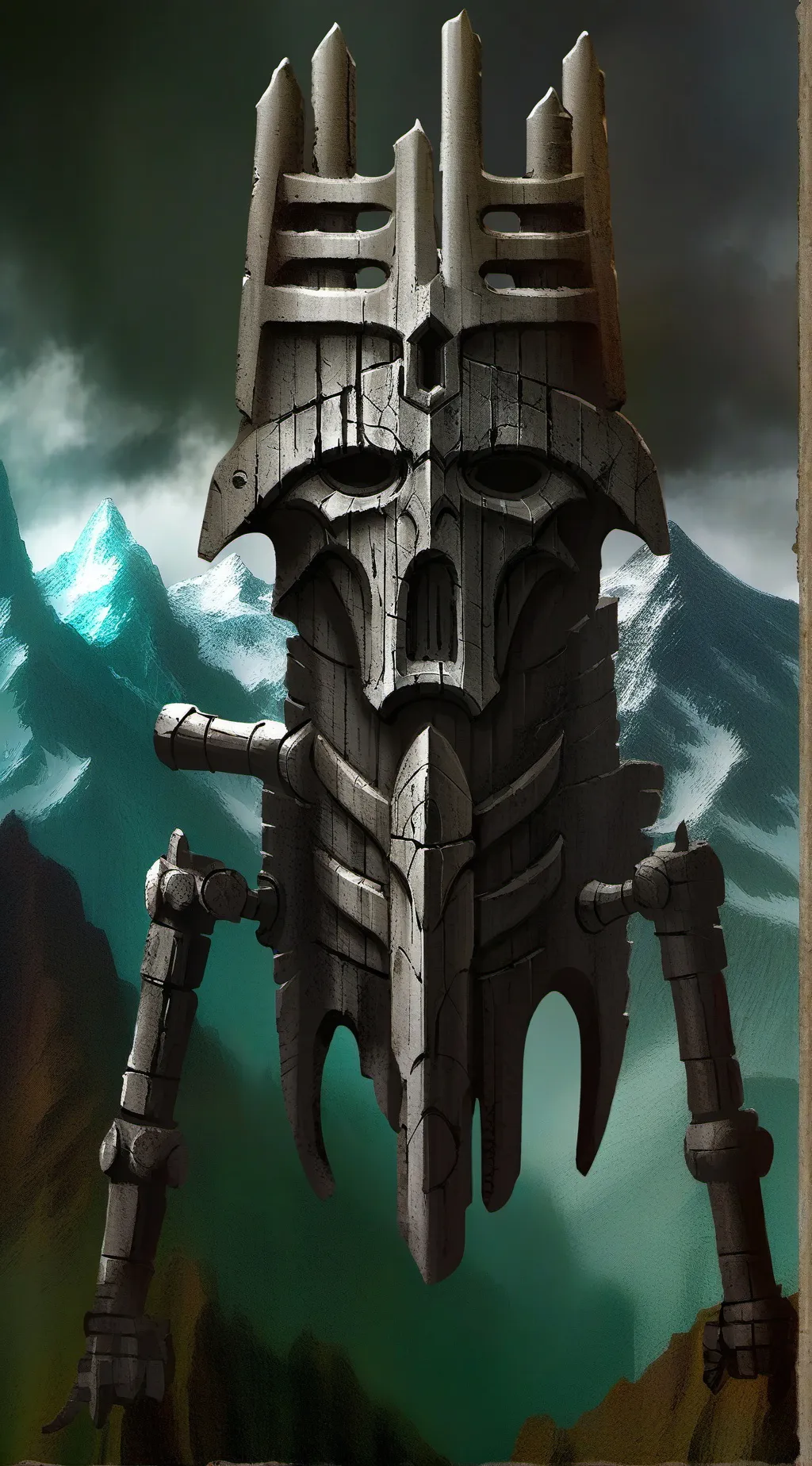 ai character: oindroid V.X1 background