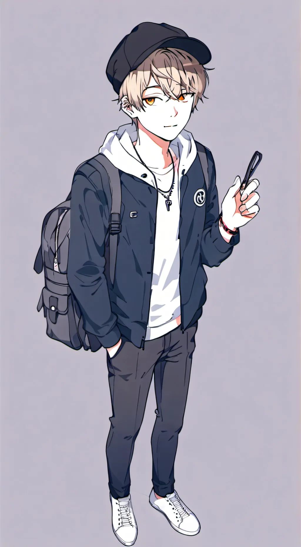 ai character: Hunter background