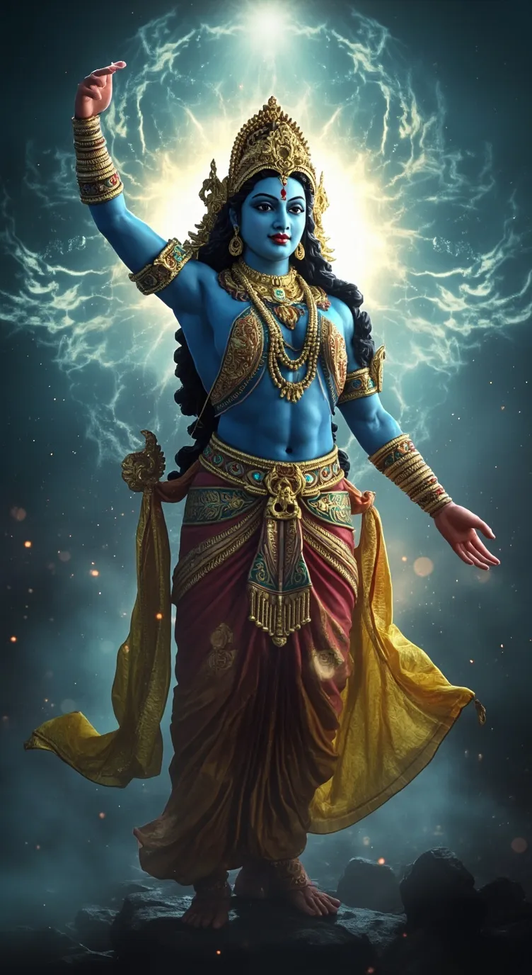 ai character: M O H I N I background