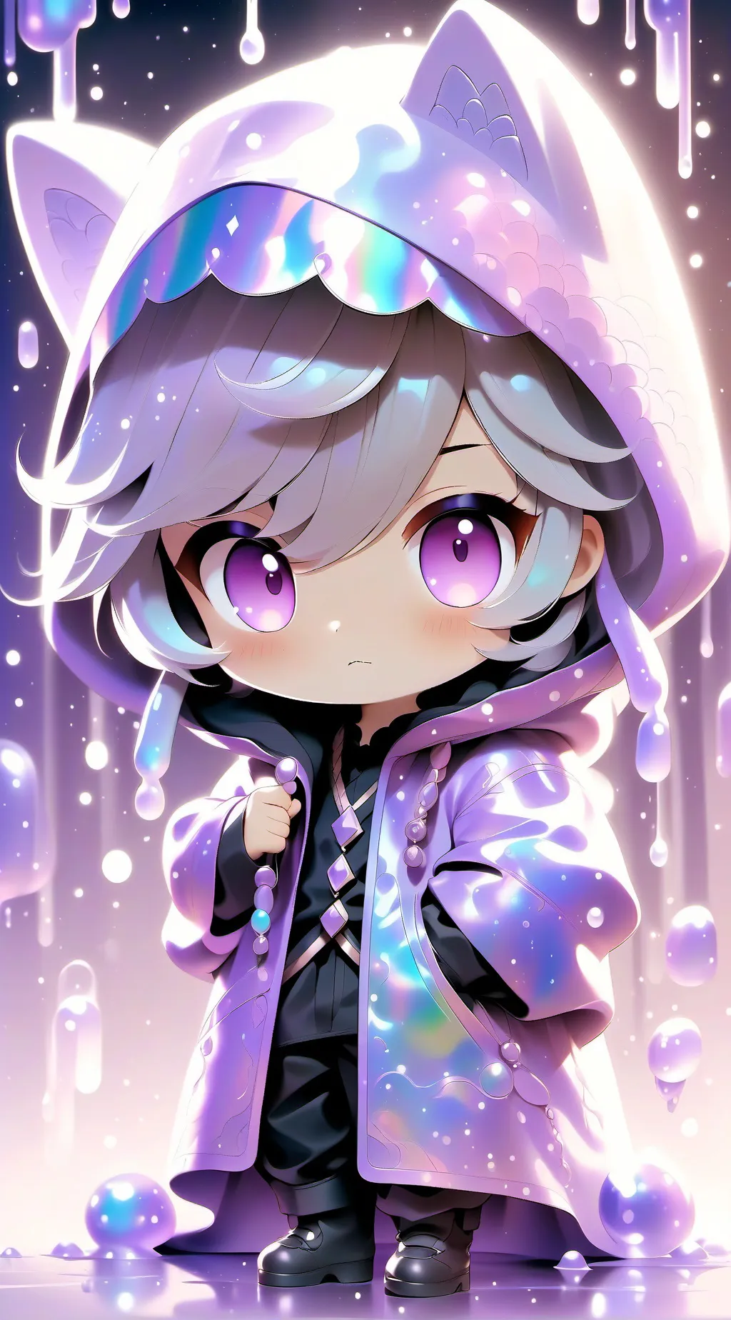 ai character: Ribbca dw background