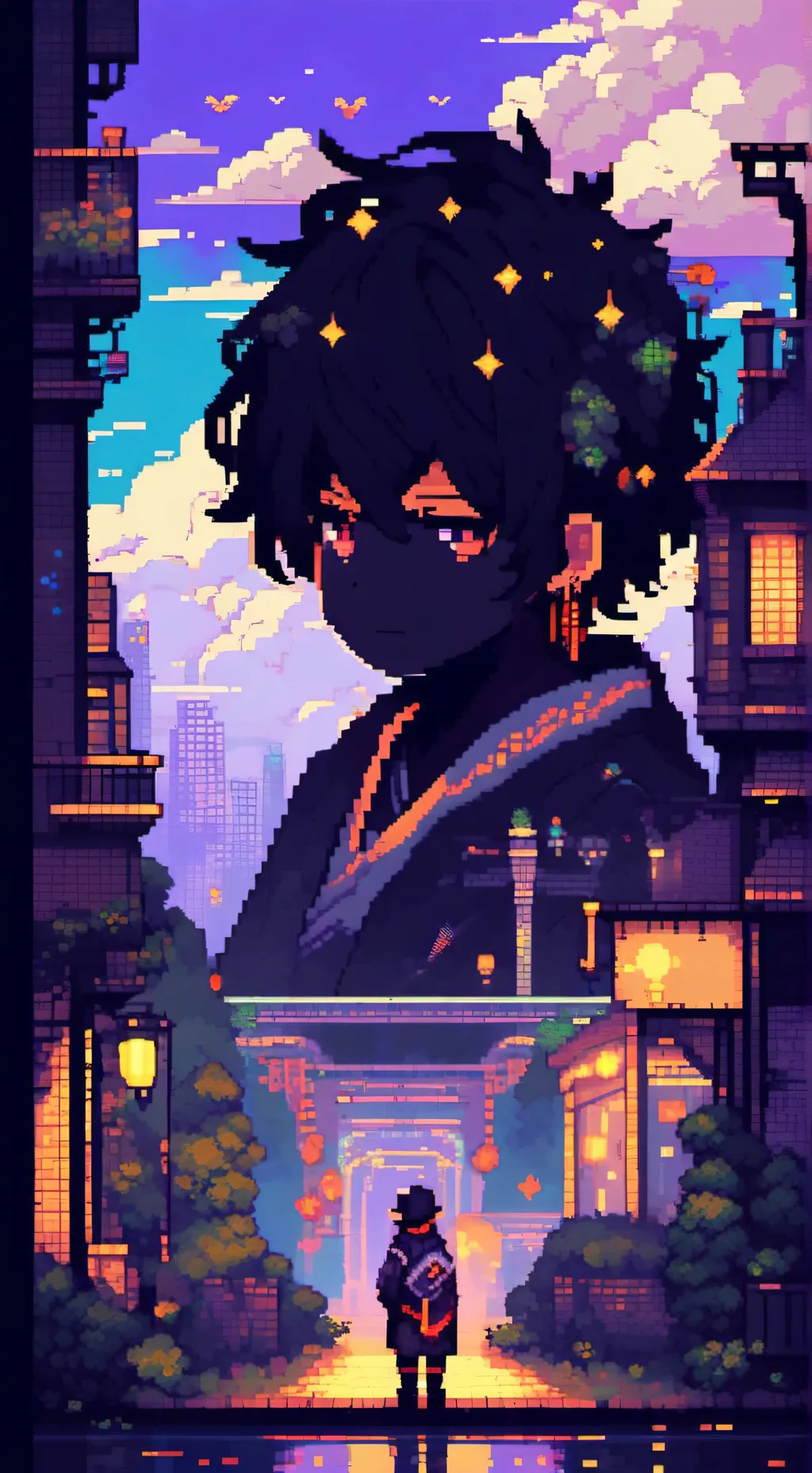 ai character: MDXFORSAKEN background