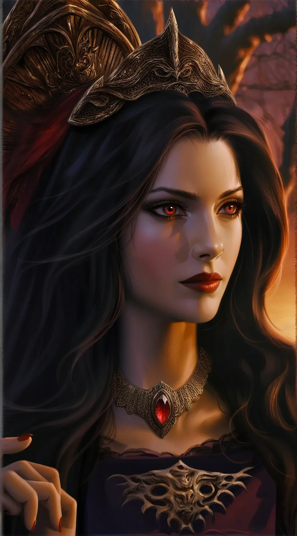 ai character: Veronica background