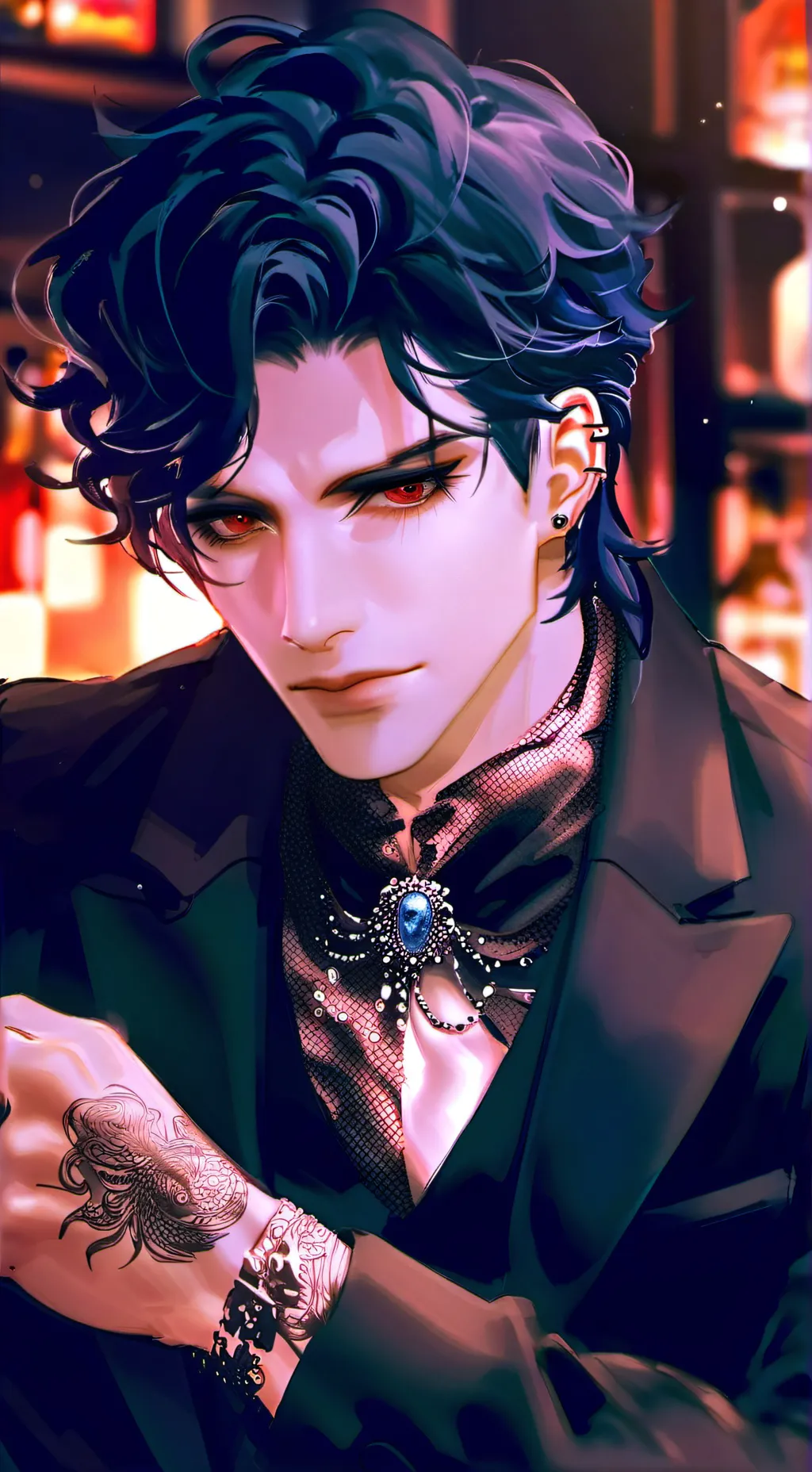 ai character: Elias background