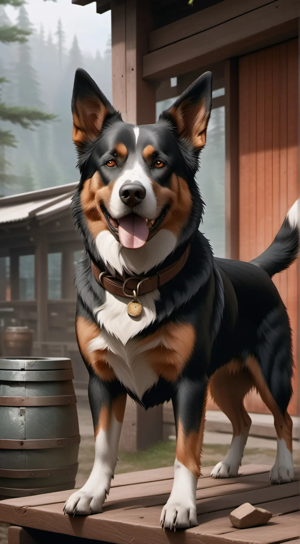 ai character: Animal Pound  background