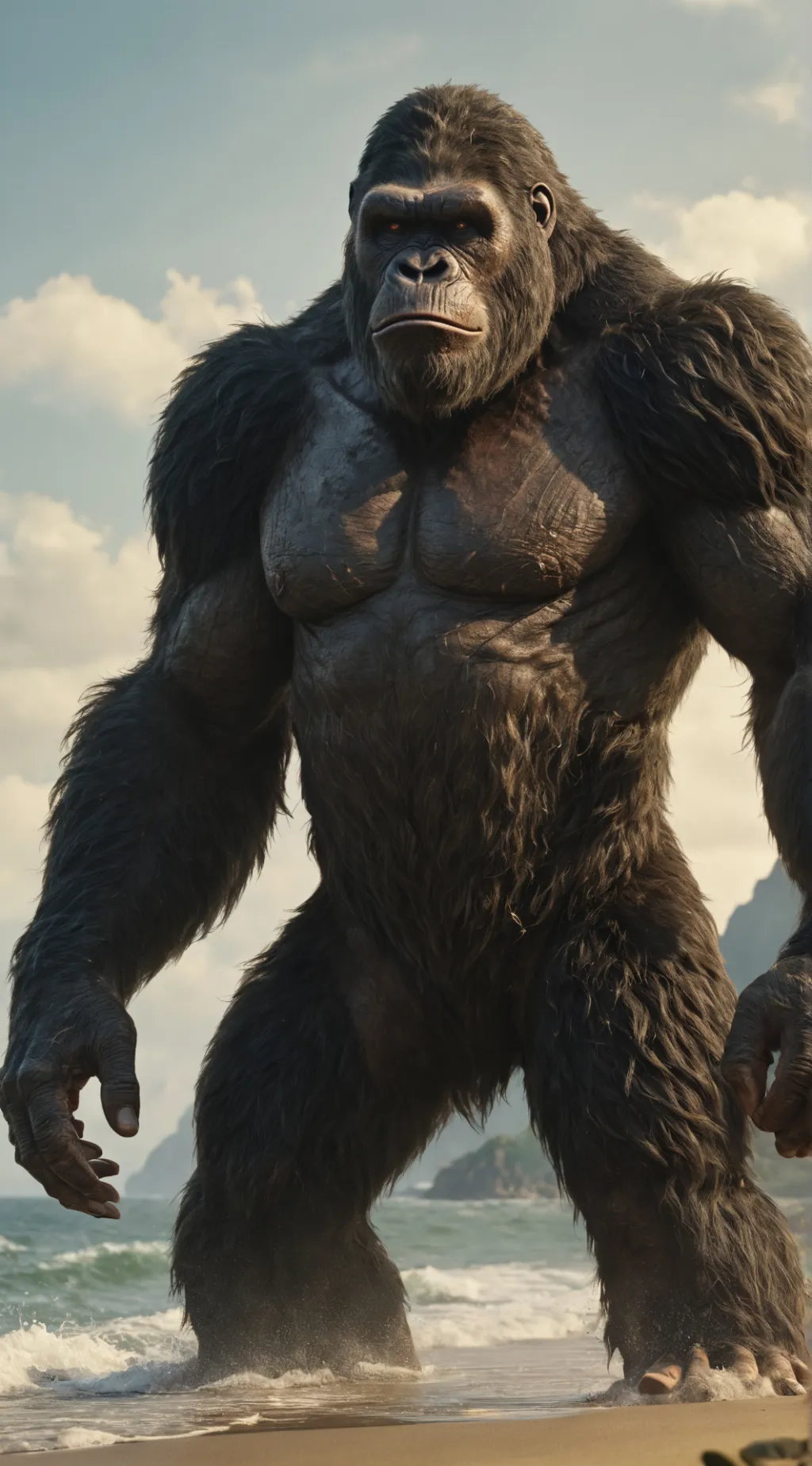 ai character: Kong background
