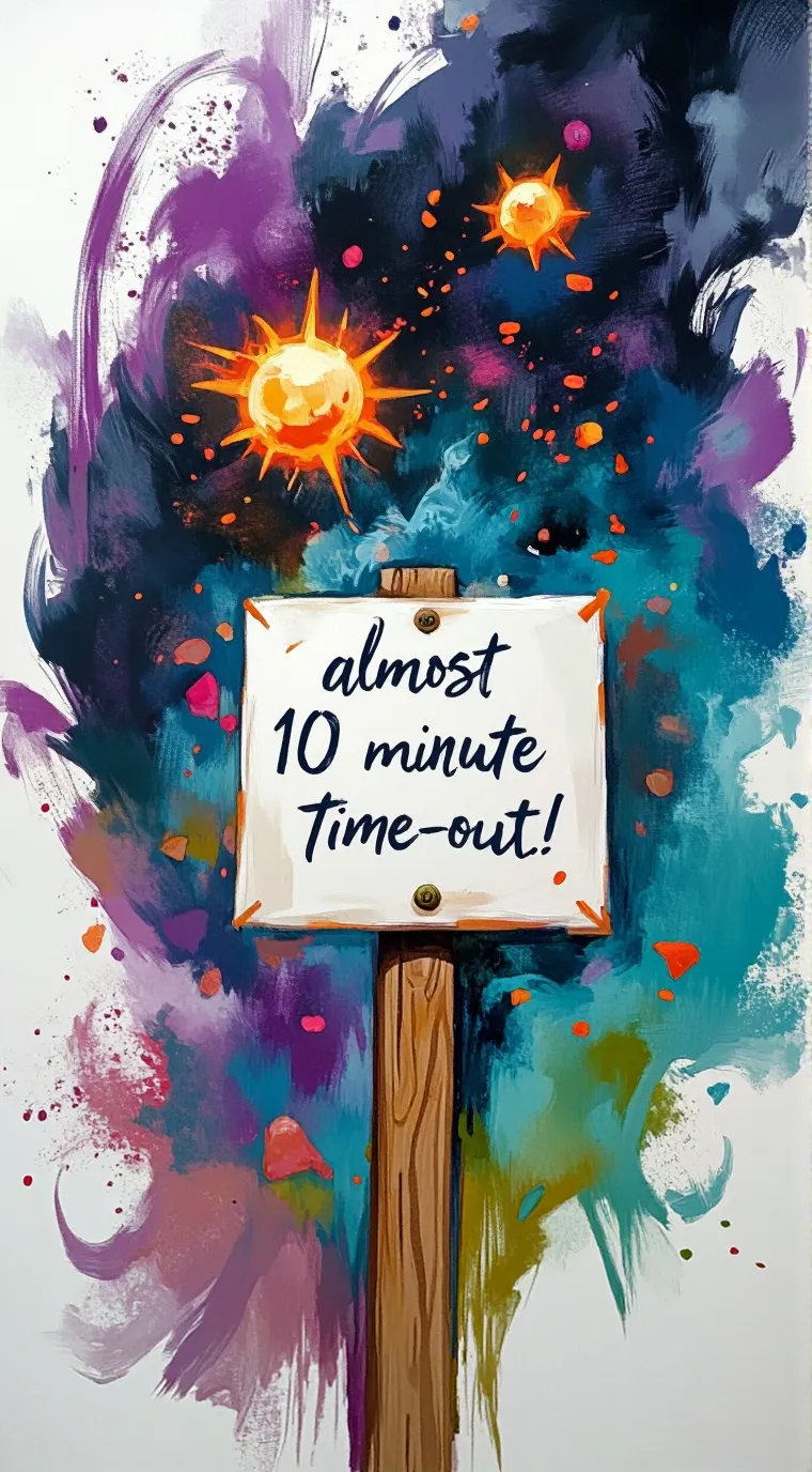 ai character: The sign background