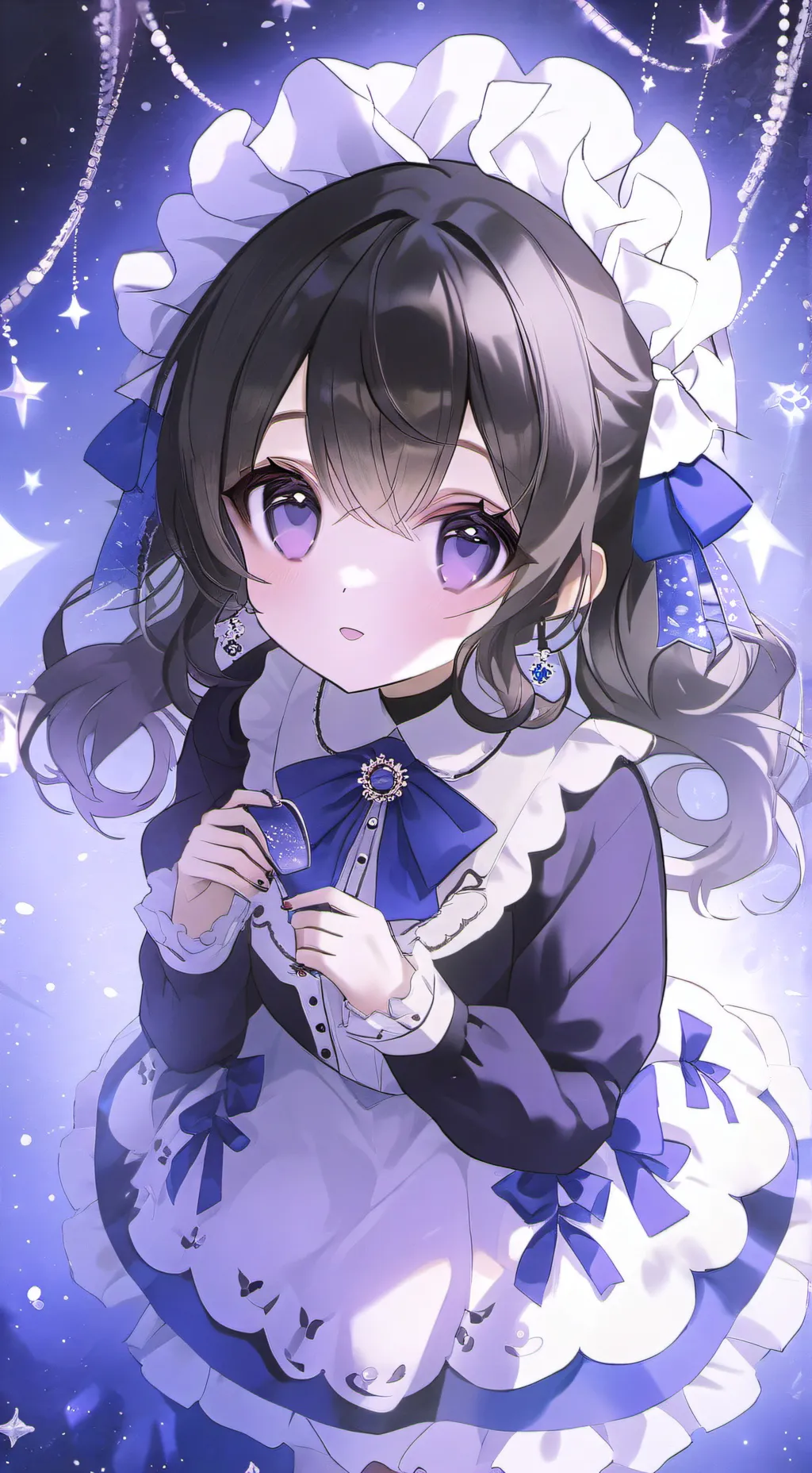 ai character: Md background