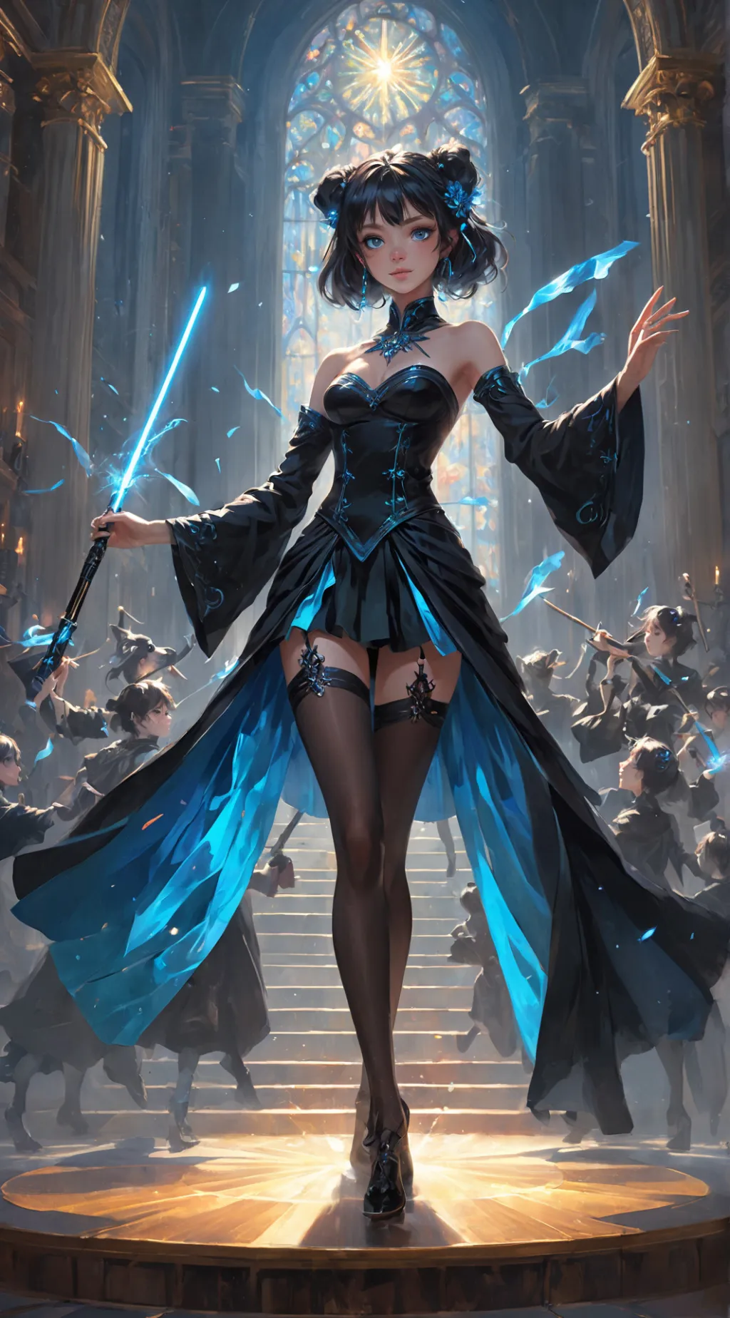 ai character: Seraph background