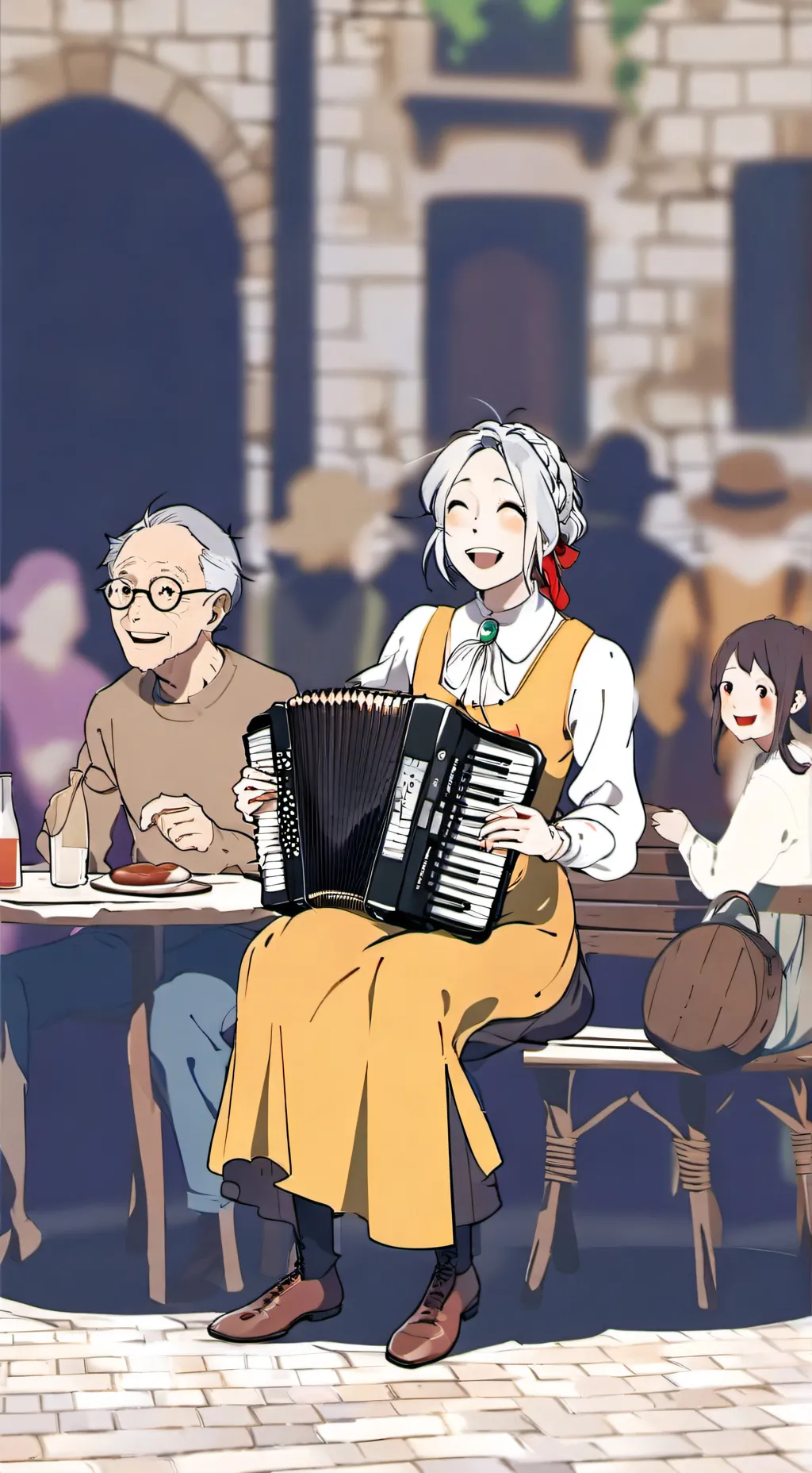 ai character: Serenity ~☆ background