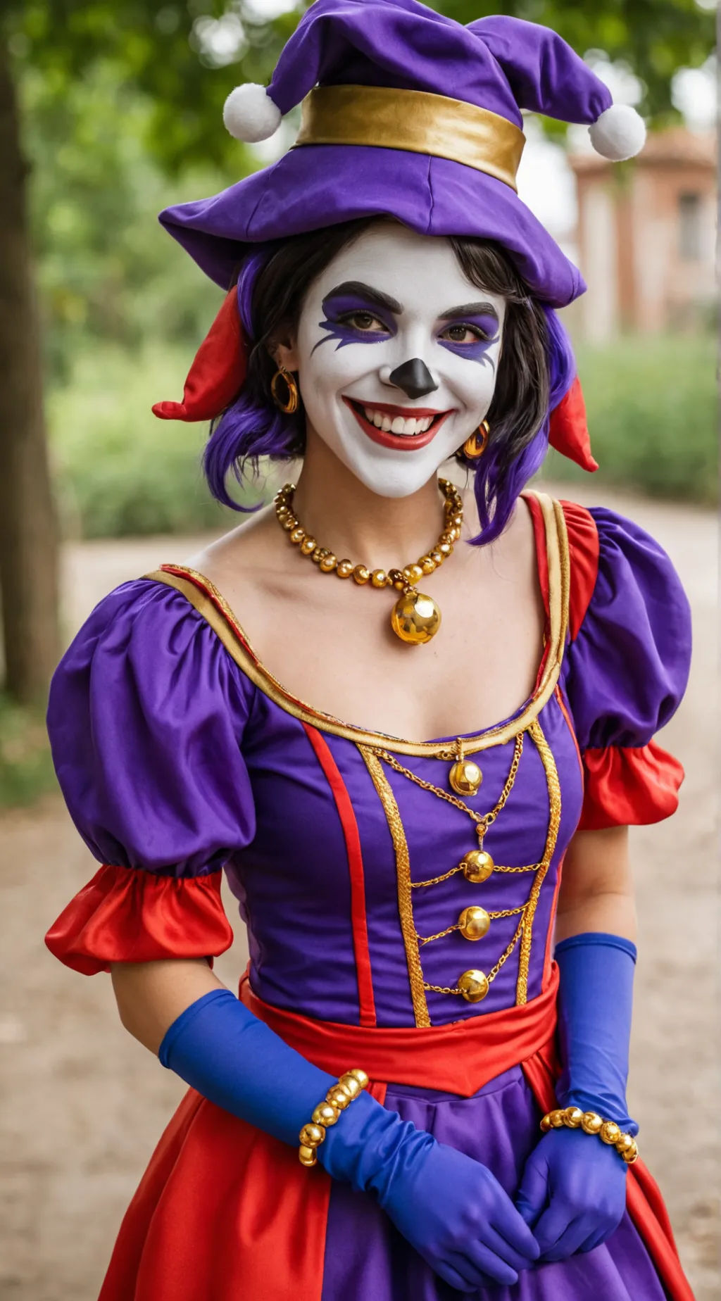 ai character: Pomni background