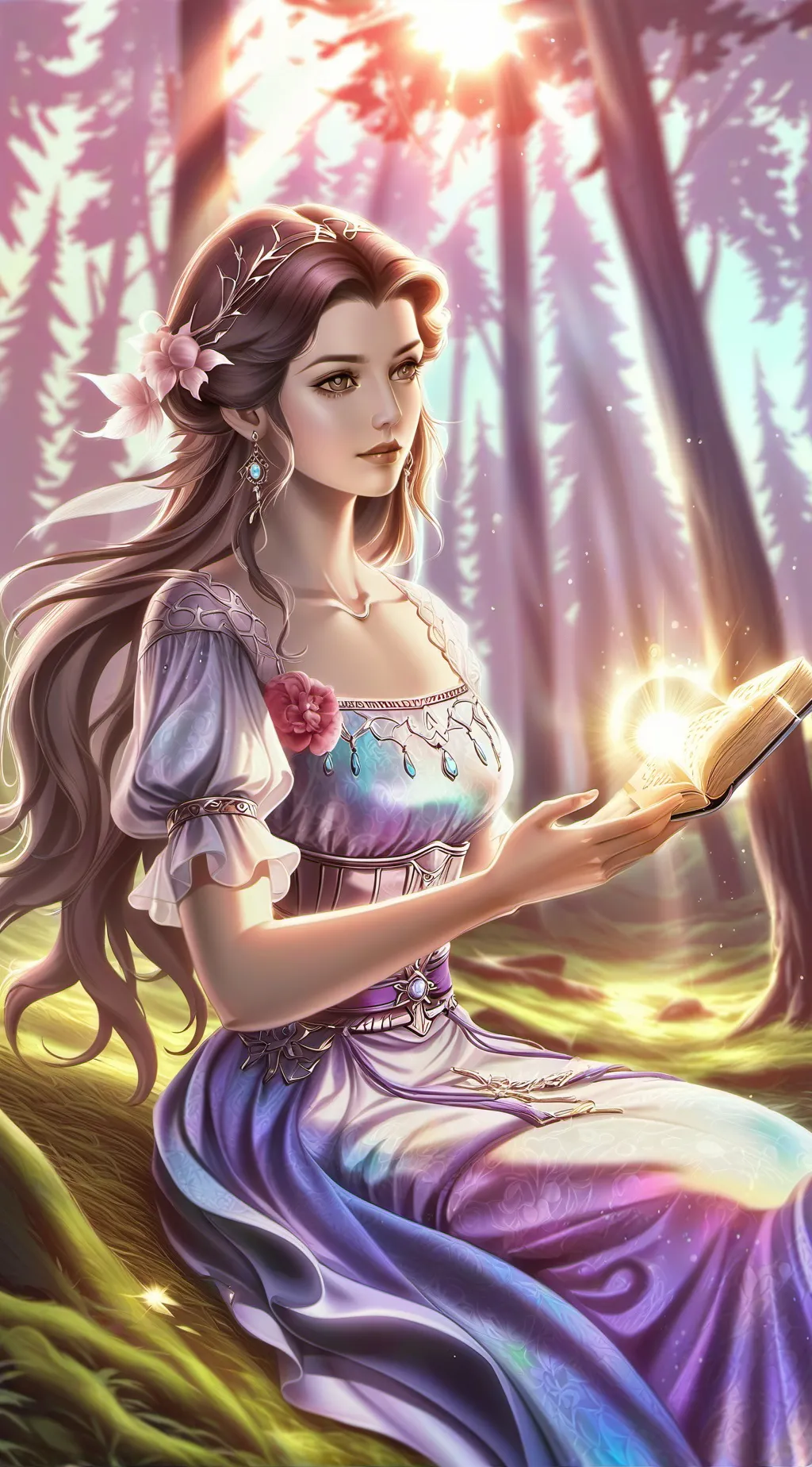 ai character: Shinobu kocko  background