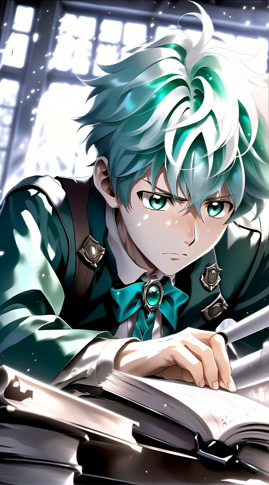 ai character: The Overanxious Rival background