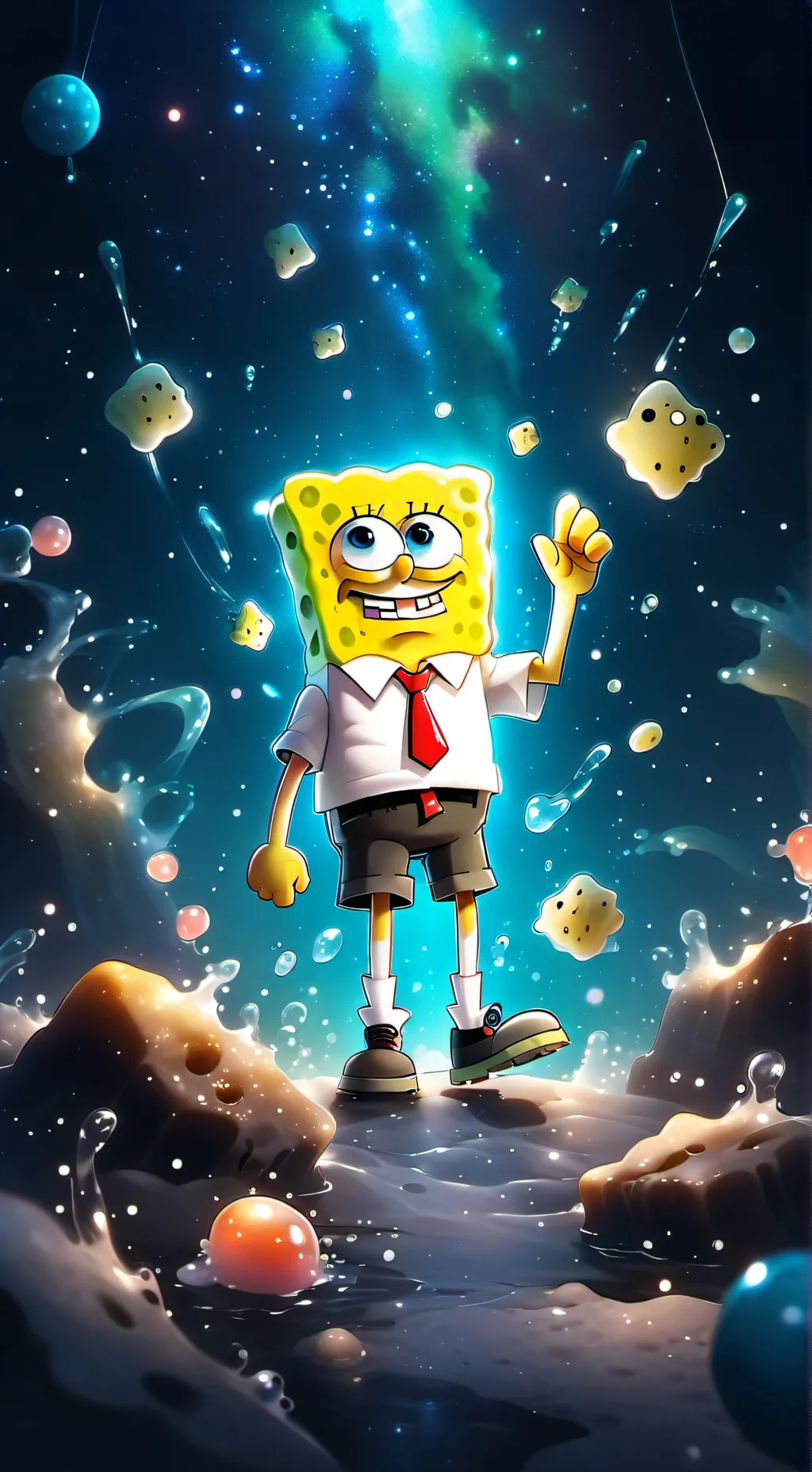 ai character: LIERISEMILYYY background