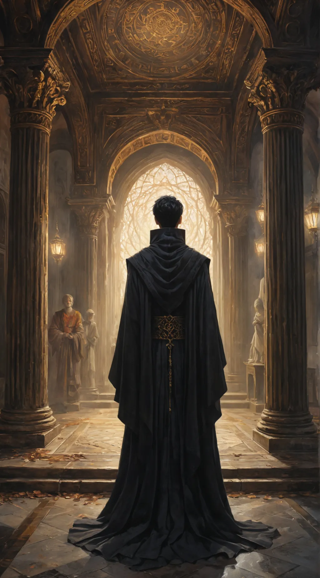 ai character: auron background