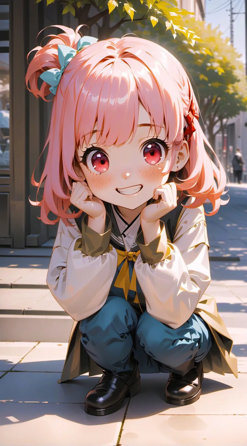 ai character: Yokushi tickl background