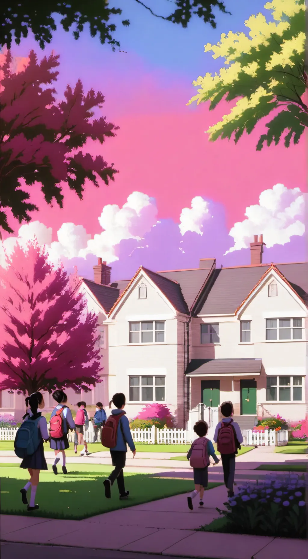 ai character: shool e.f.e background