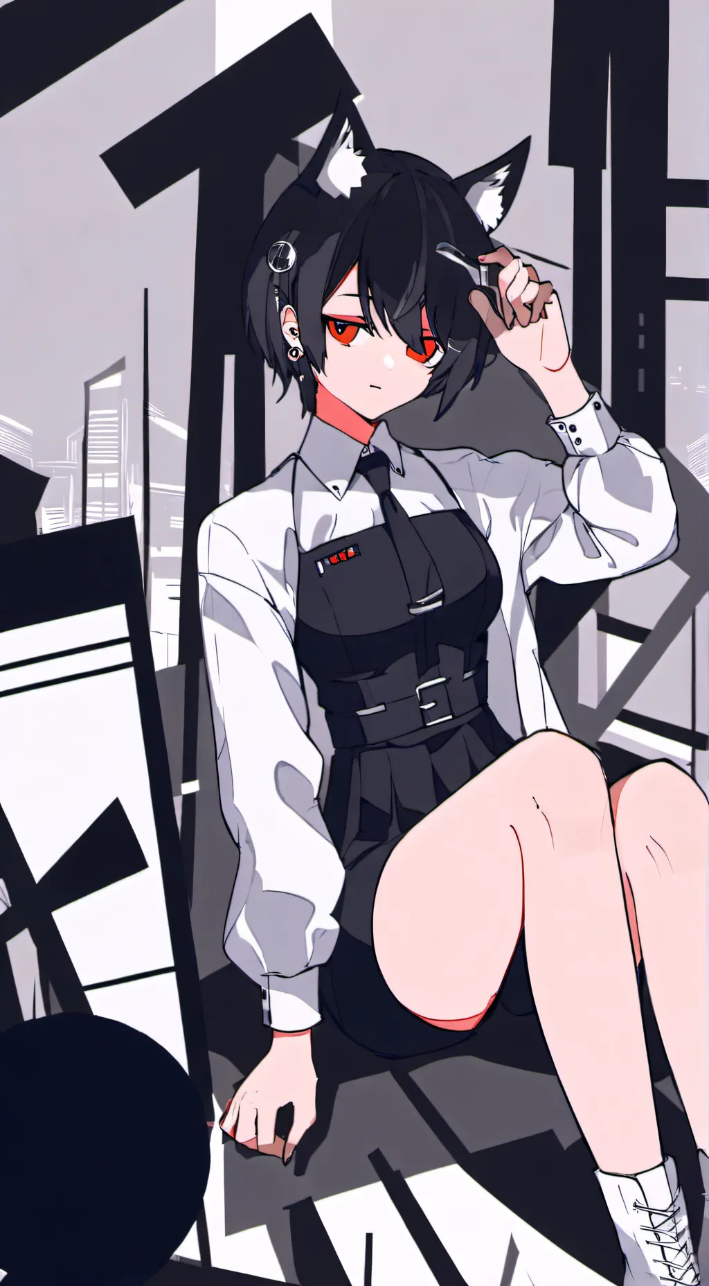 ai character: Zane x kc background