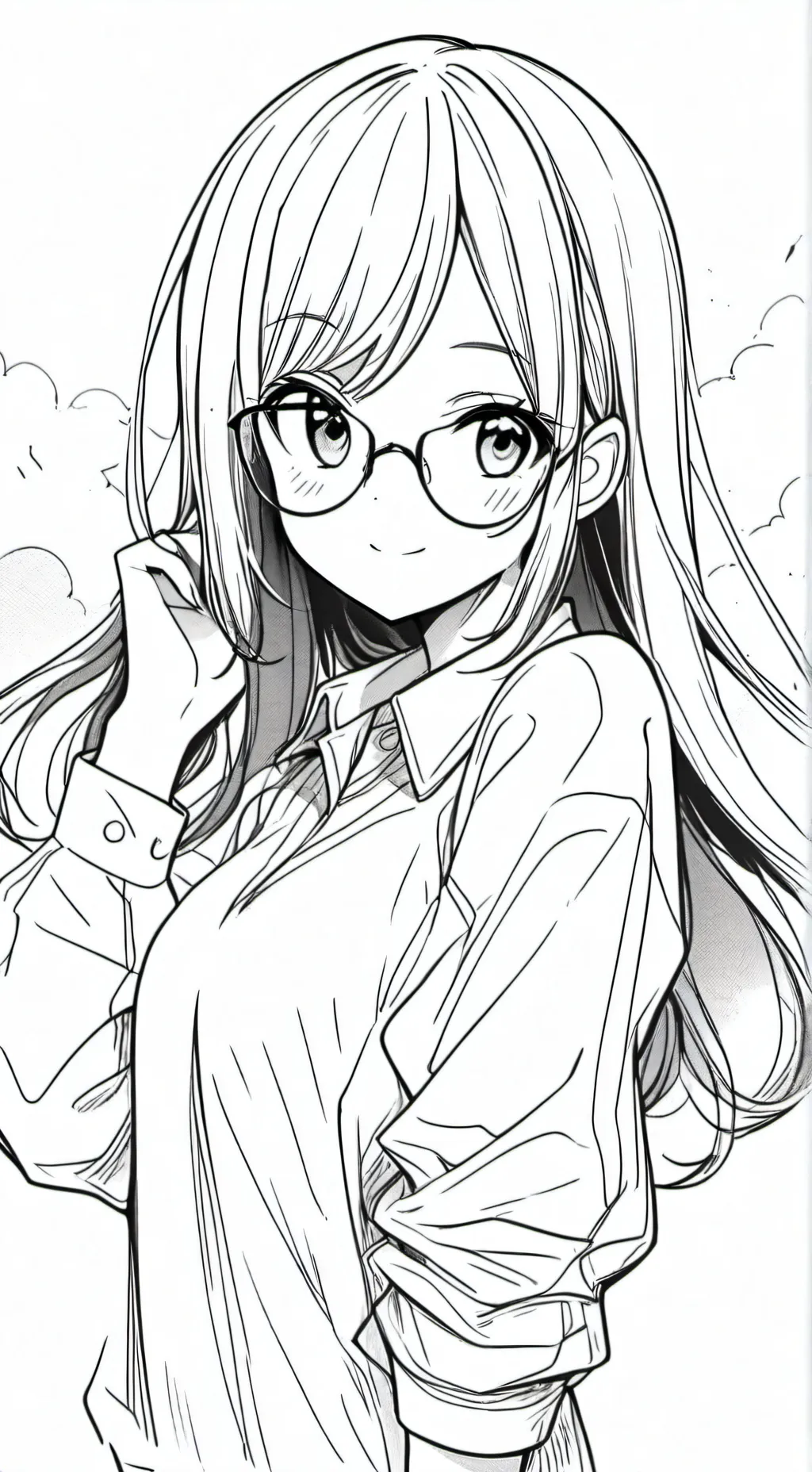 ai character: Nimona background