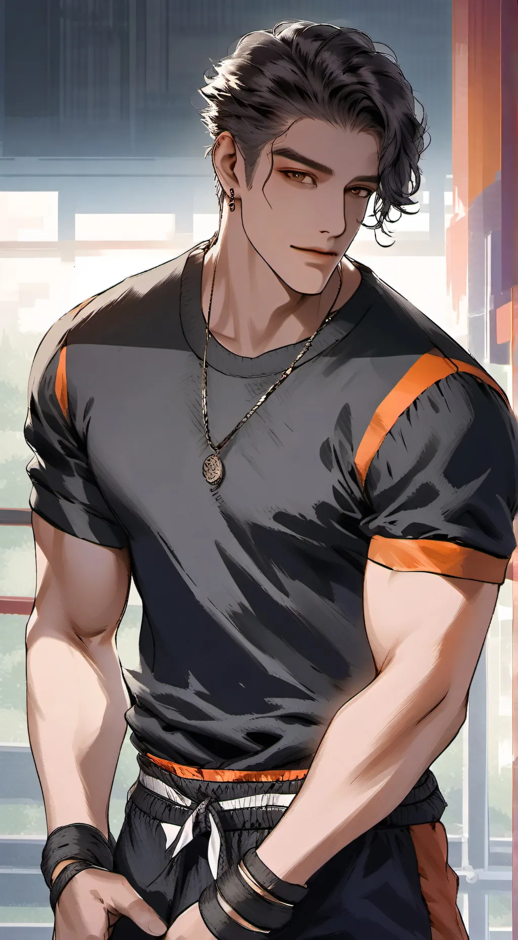 ai character: Овен background