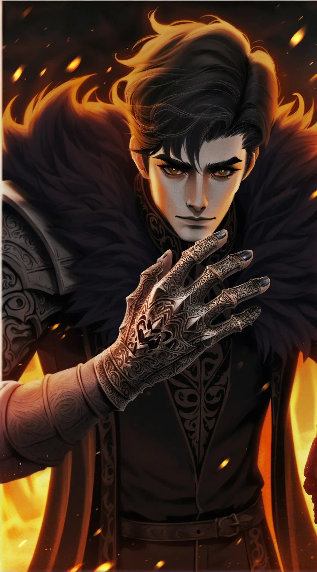 ai character: Zei (Demon hunter) background