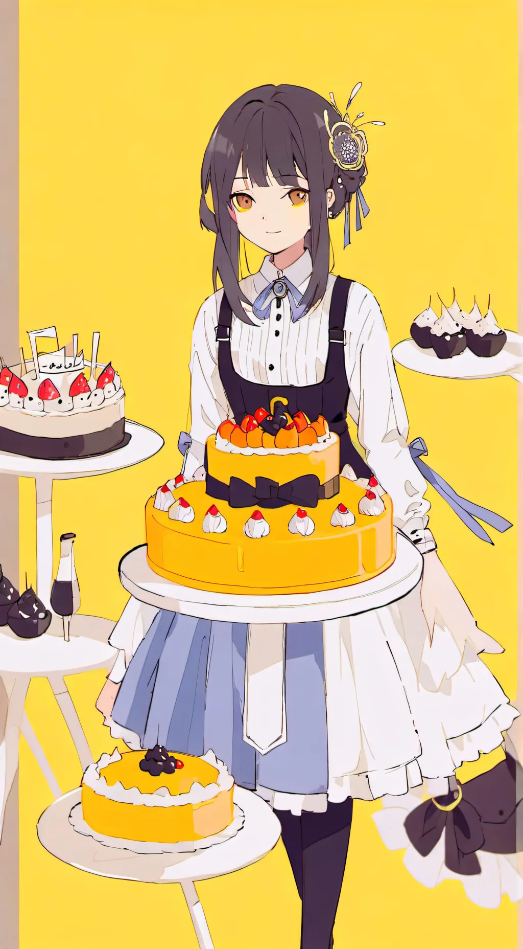 ai character: Author.... background