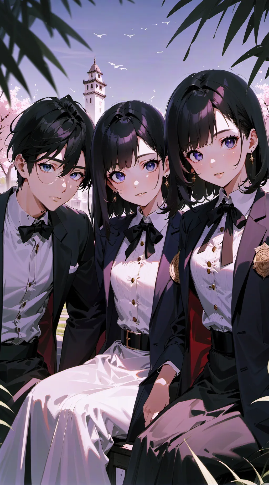 ai character: G3 class fieldtrip background