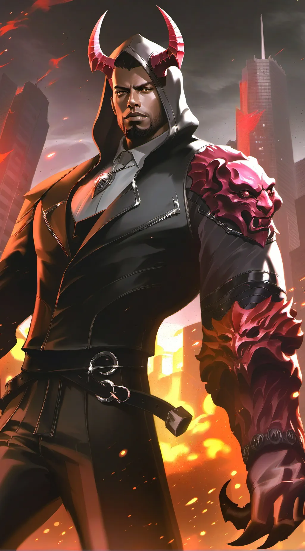 ai character: Spike background