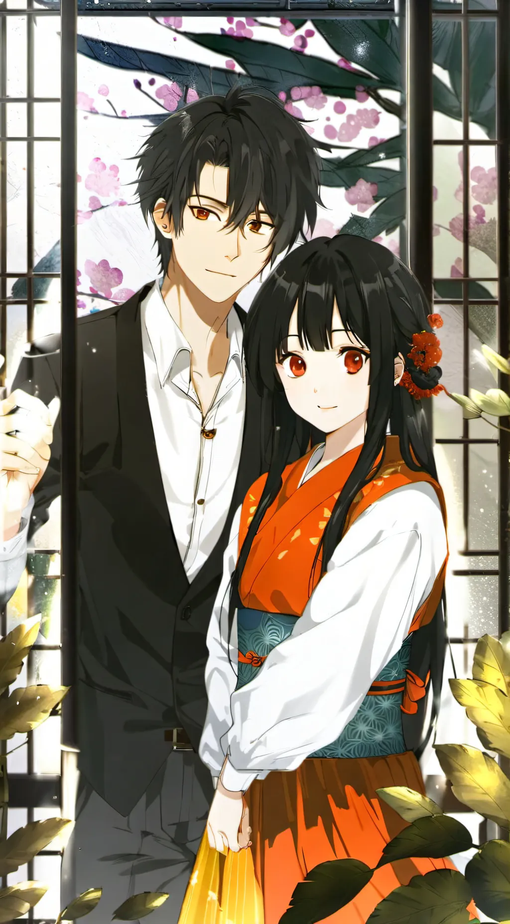 ai character: Amanda ￼ background