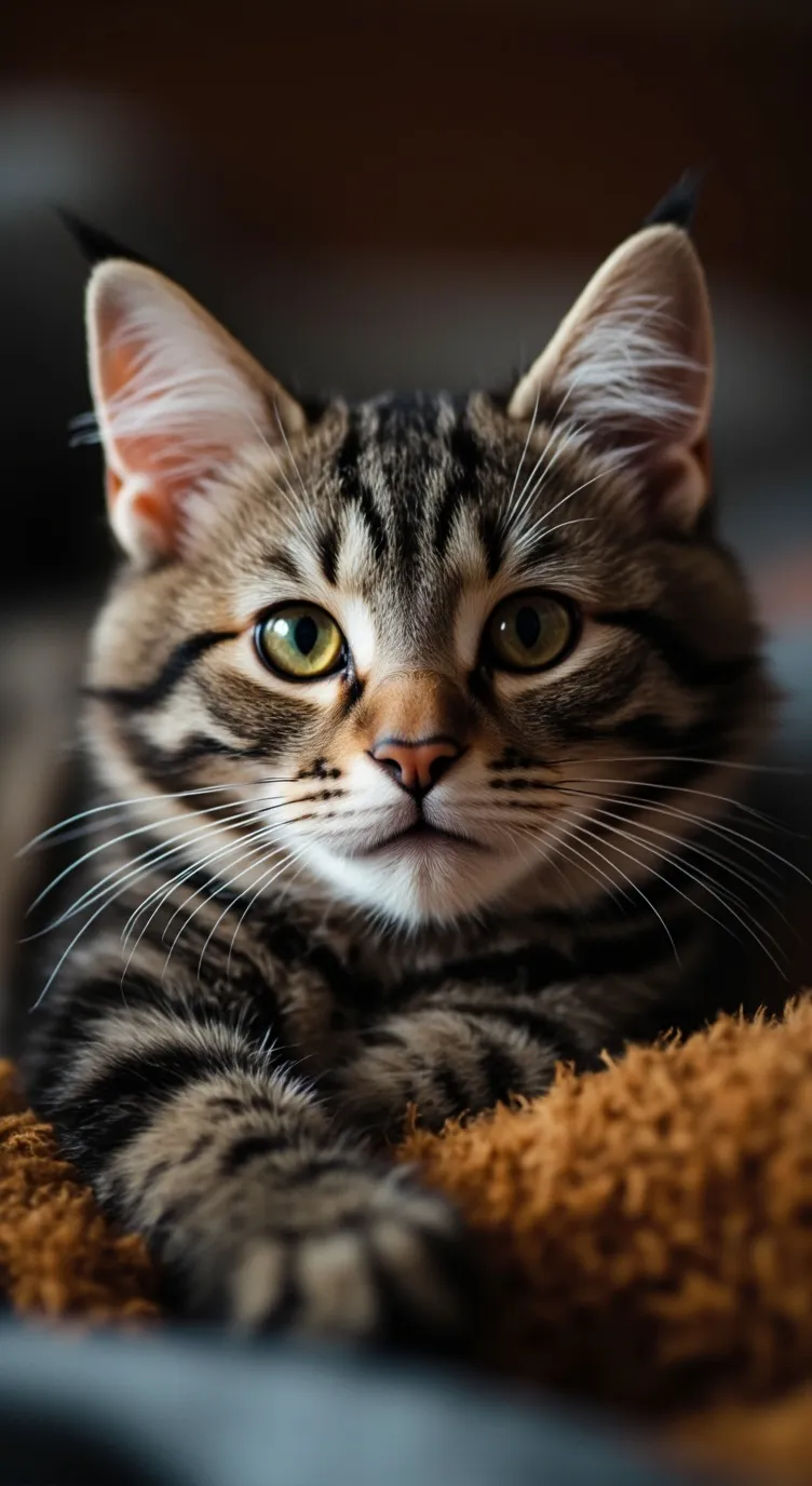 ai character: Lisa cat background