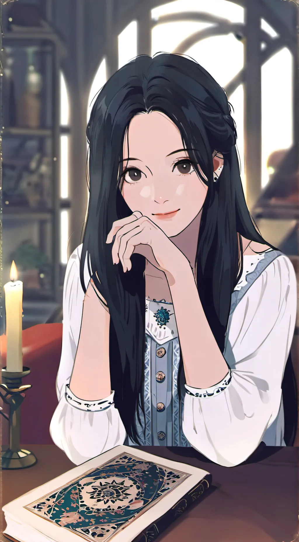 ai character: Joy background
