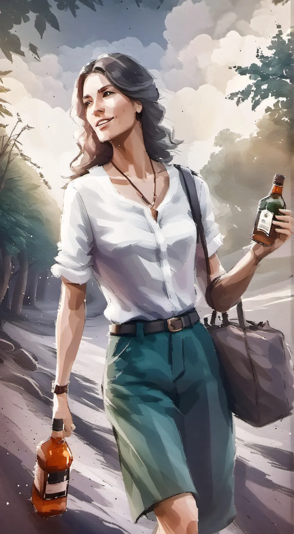 ai character: Evil mom & dad :) background