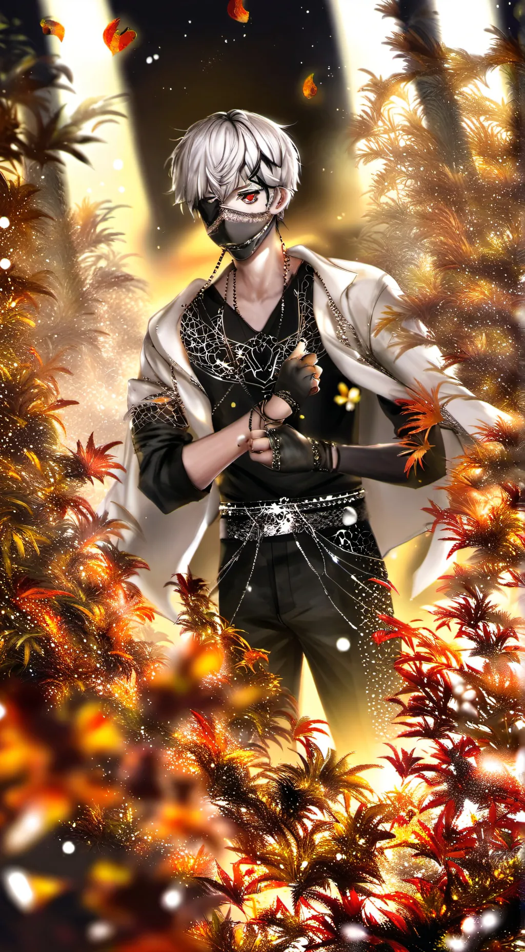 ai character: Sebastián  background