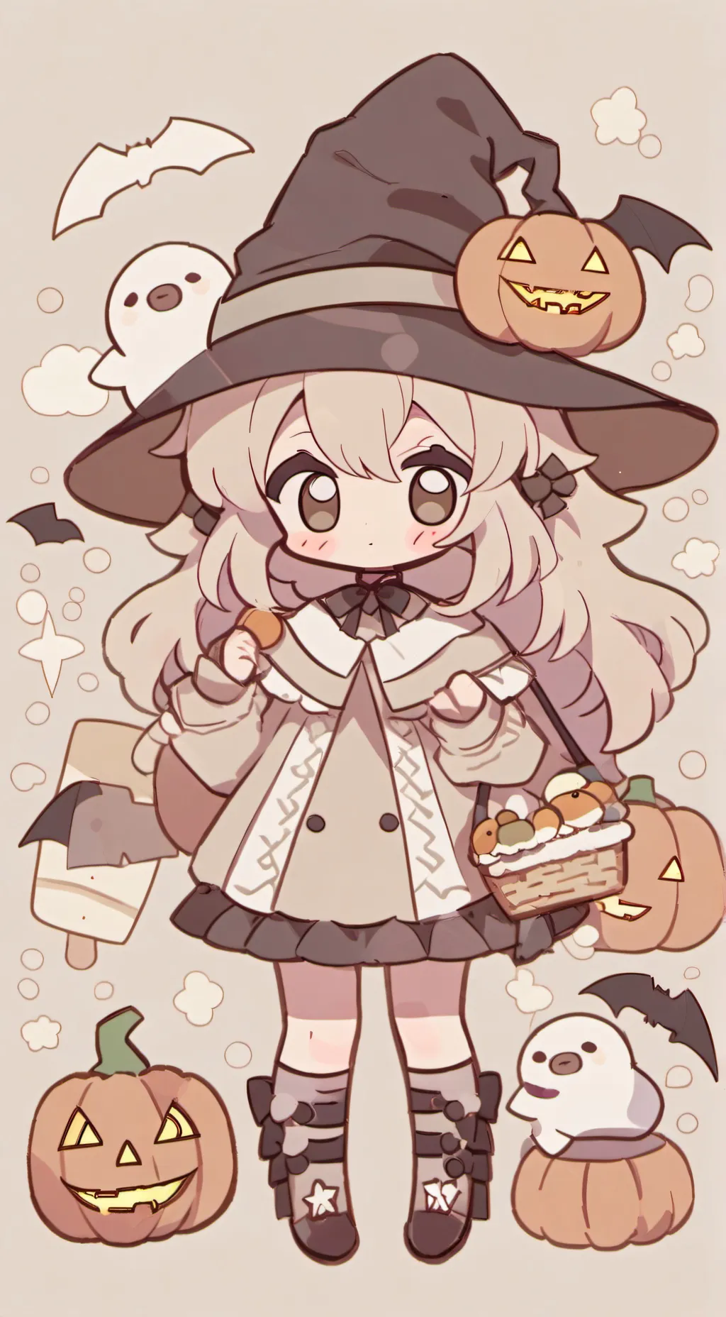 ai character: niña quiere dulces background