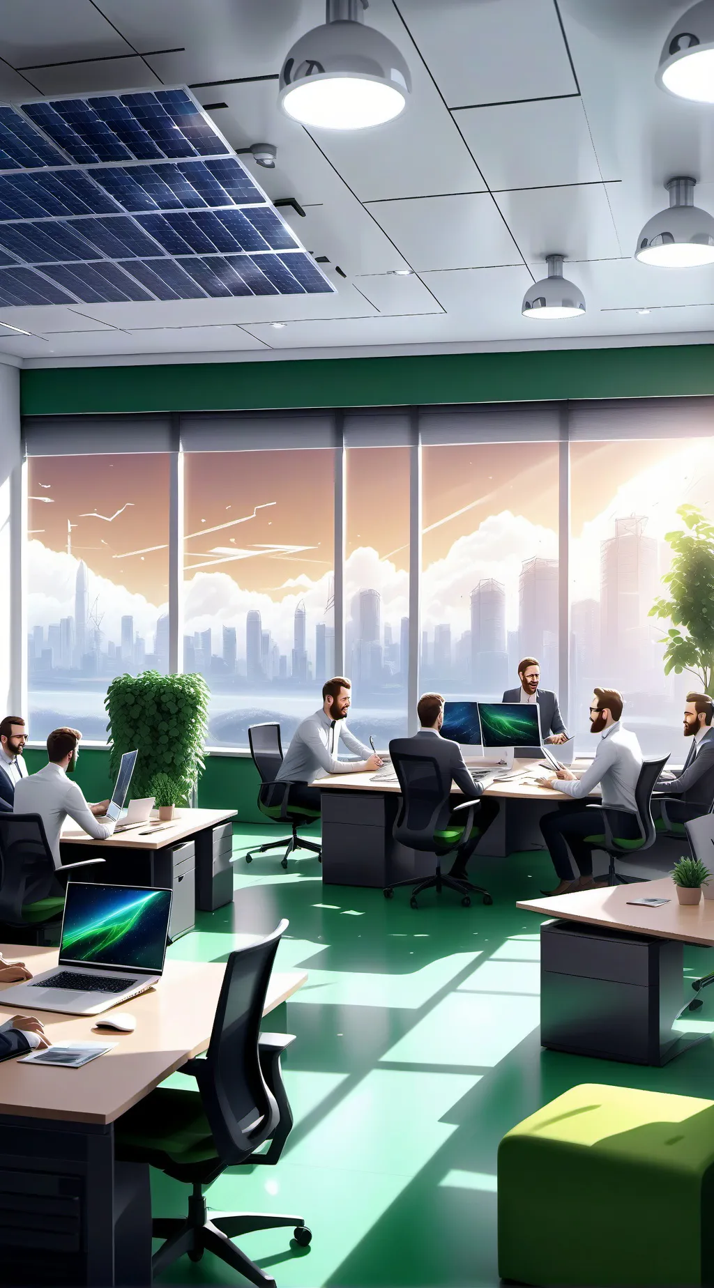 ai character: Renewable Tycoon: Dupodajka's Path background