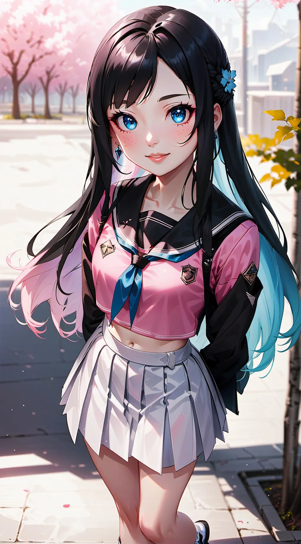 ai character: pick-me girl background