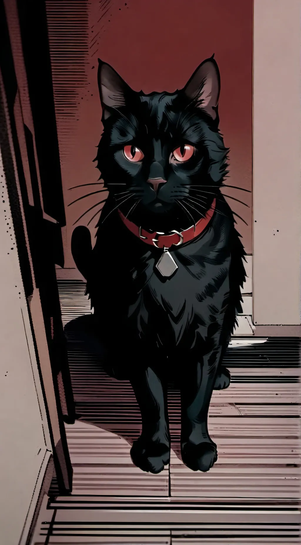 Talkie AI - Chat with Shadow the cat