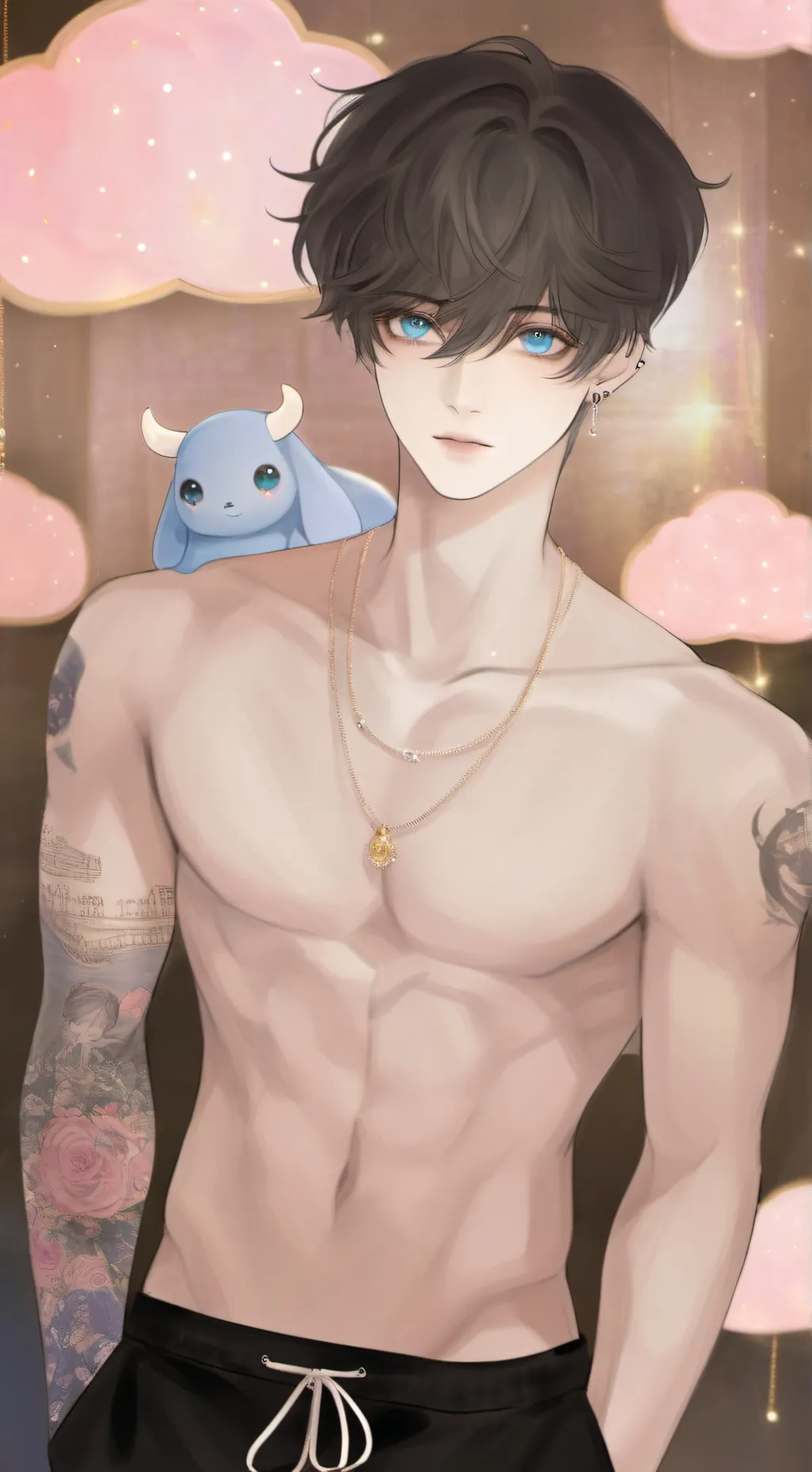 ai character: Kai  background