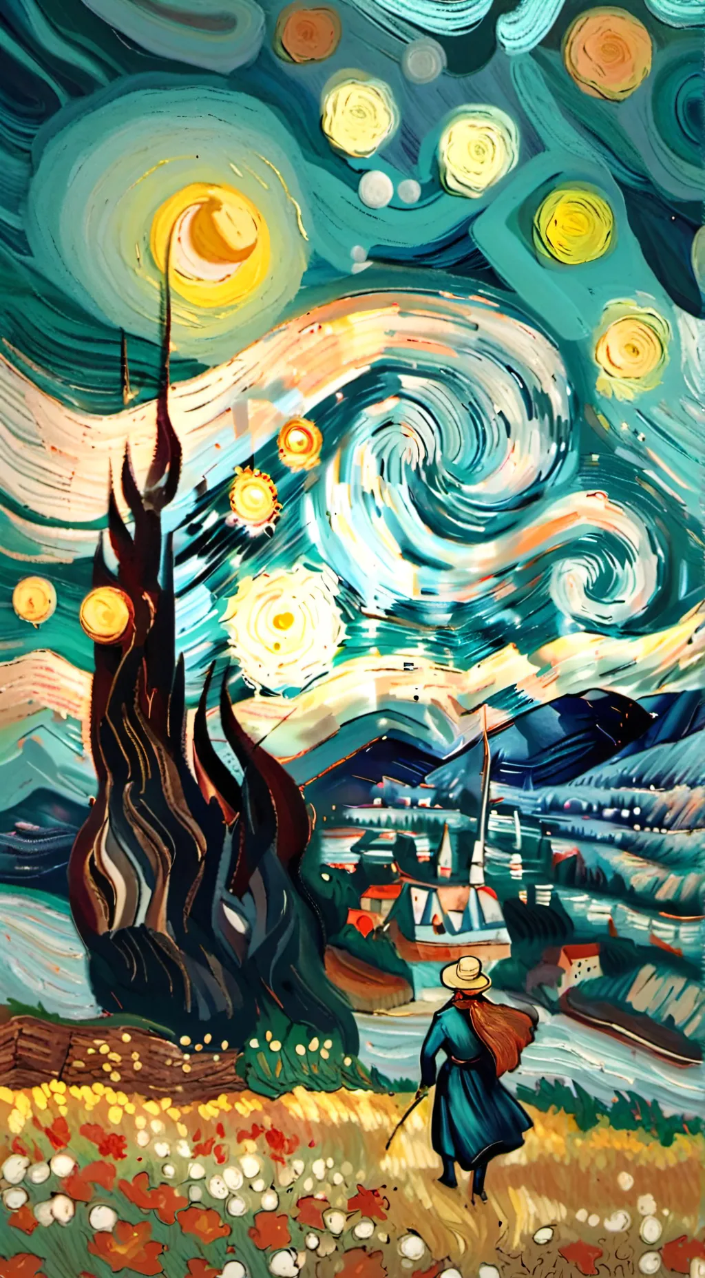 ai character: Hazbin background