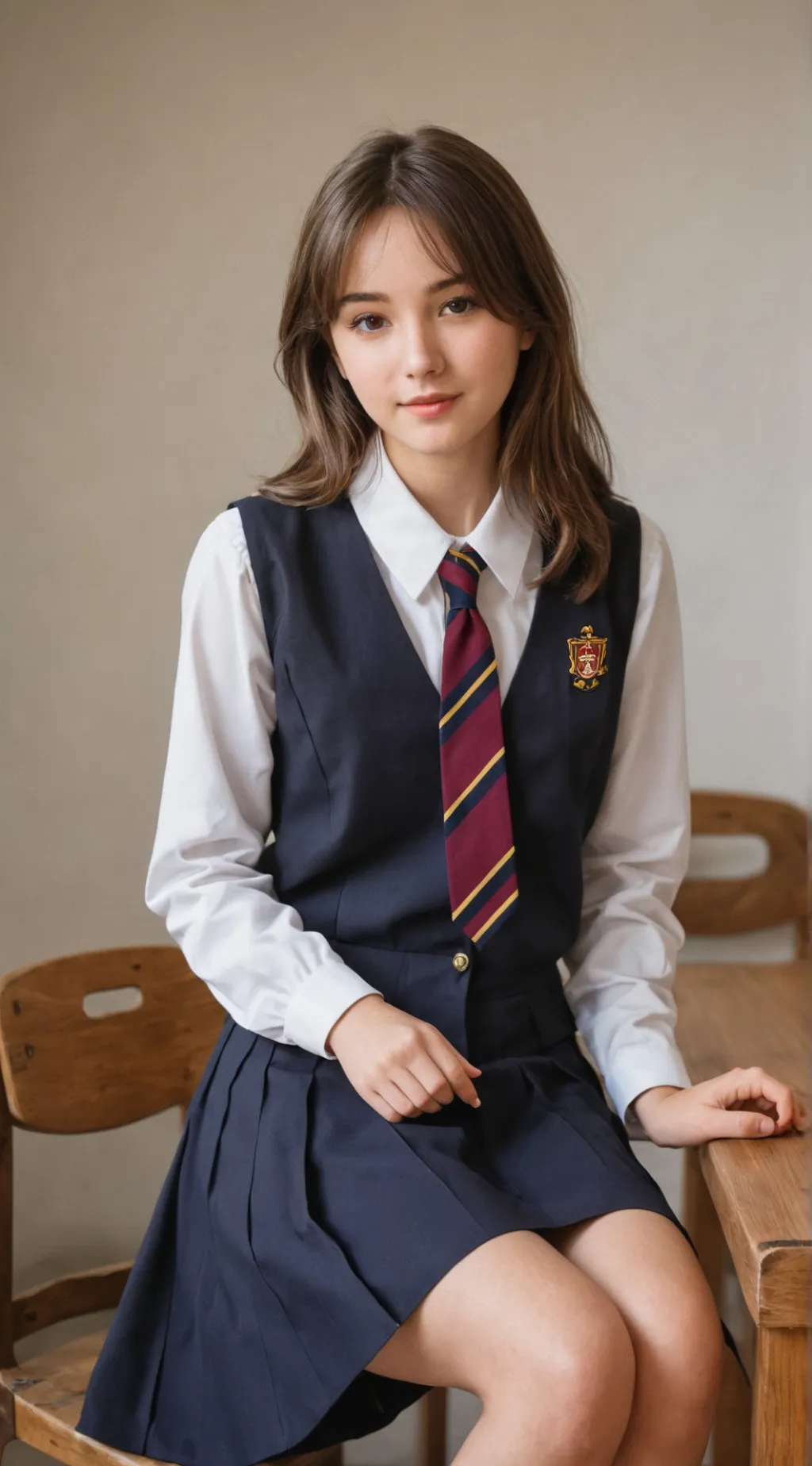 ai character: 🌜Evelyn🌛 background