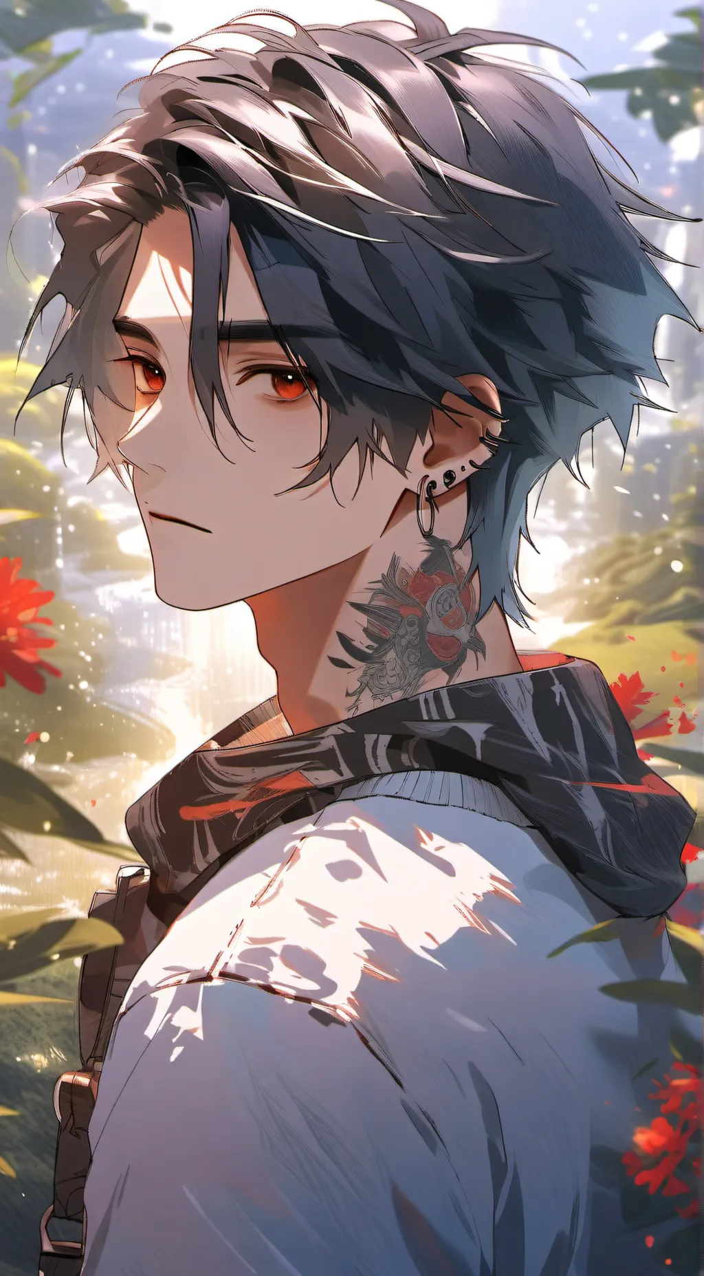 ai character: Ash background