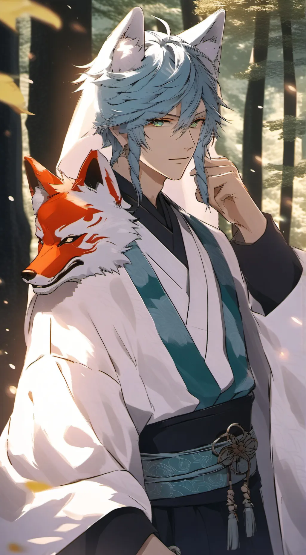 ai character: Jaxon  background